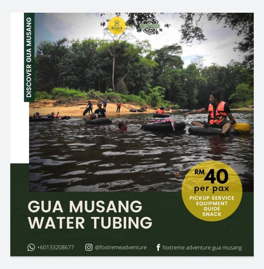 Rihla Dataran Tengah Albergue Gua Musang Exterior foto